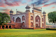 The Mosque or Masjid, stands to the west of the Taj Mahal