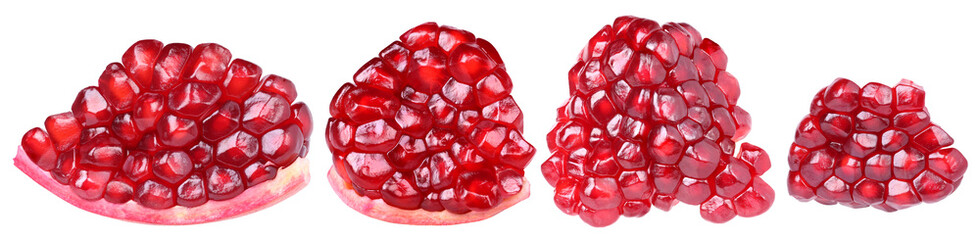 Wall Mural - pomegranate seeds, pomegranate isolated, transparent PNG, PNG format, collection, cut out