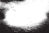 Fototapeta Kwiaty - black grungy texture on white background vector illustration overlay monochrome grungy background