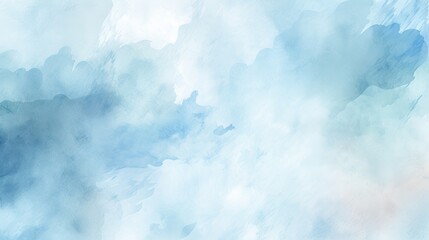  Subtle watercolor background in a light blue hue, delicate and artistic for creative slides