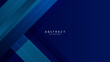 © StudioHaxe - Dark blue modern abstract background for banner, poster, presentation. Vector illustration