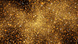 Festive abstract gold dust background