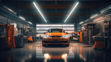 Modern Garage Car Interior