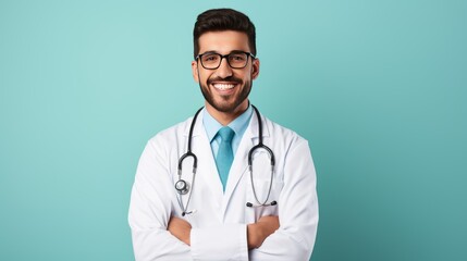 Portrait of a doctor, close-up shot