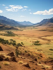 Canvas Print - landscape in park