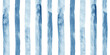 Vertical watercolor stripes in blue. Seamless pattern.	
