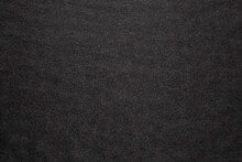 Close-up Of Black Cloth Texture Background