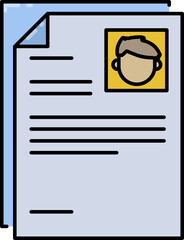 Sticker - Application letter icon