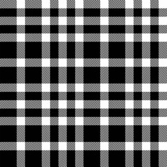 Wall Mural - Seamless textile plaid of pattern tartan background with a texture fabric vector check.