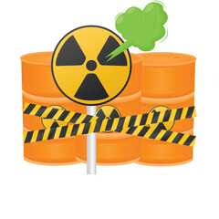 radioactive illustration