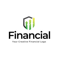 Poster - Fundraising Financial And Accounting Logo Design. Financial Advisors Logo Vector Design Inspiration