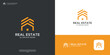 © kiarev - Minimalist abstract home logo with line art style