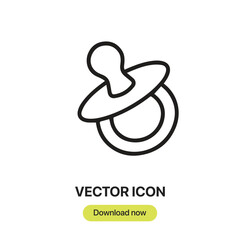 Poster - Dummy icon vector. Linear-style sign for mobile concept and web design. Dummy symbol illustration. Pixel vector graphics - Vector.	
