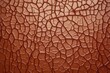 close-up of cracked leather