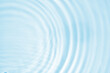 © Piman Khrutmuang - Abstract transparent water shadow surface texture natural ripple on blue background