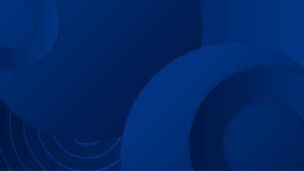 Poster - Blue background abstract art vector with shapes. Suit for business, corporate, banner, brochure, poster, cover and presentation background