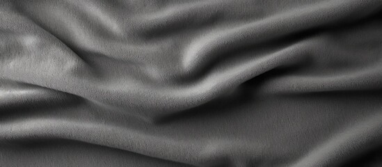 Poster - close up of a rough blanket in gray High quality photo. Copyspace image. Square banner. Header for website template