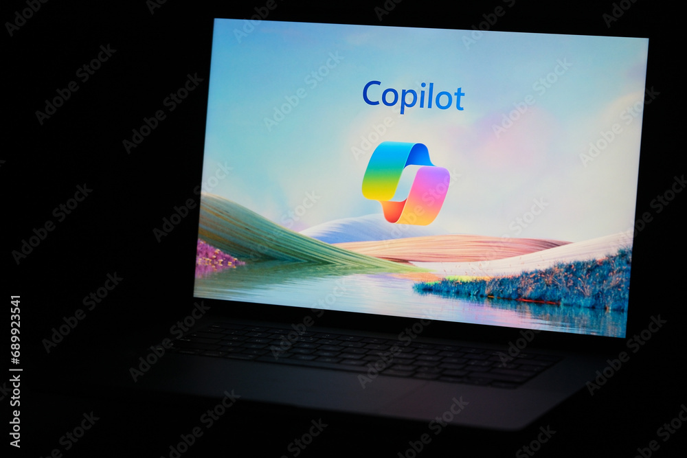 Shanghai,China-Dec.8th 2023: Microsoft Copilot AI model chatbot brand ...