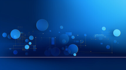 Wall Mural - Modern hi-tech, science, futuristic technology. communication, innovation future tech data, internet network connection, Ai big data, line dot. Digital technology speed connects blue green background.