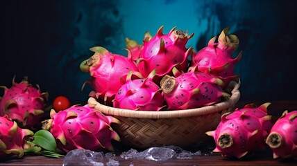 Wall Mural - Dragon fruit