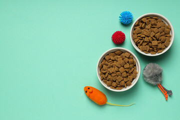 Wall Mural - Tasty and delicious food for pet, pet accessories