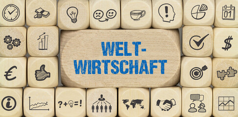 Wall Mural - Weltwirtschaft	