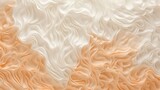 Fototapeta  - A visually pleasing, minimalist aesthetic background featuring an abstract pattern of natural colored foam waves with soft textures and neutral tones.