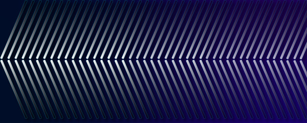 Poster - Vector technology background, Sci fi futuristic. perspective line frame overlay pattern. colorful blue light line isolated on black background. shining lines on blue background for design