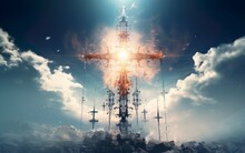 Generative AI Picture Of The Holy Cross