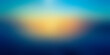 Blue azure yellow orange matte wide background. Blurred pattern with noise effect. Grainy website banner desktop template digital gradient. Holidays, Christmas, New Year, Valentine, Halloween, Easter