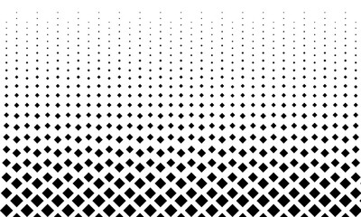 Wall Mural - black and white fading geometric pattern background