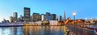 4K Image: San Francisco Skyline View from Pier 7 at Evening Hour
