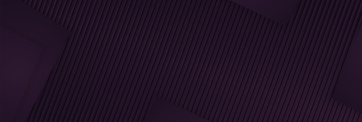Poster - Purple surface with oblique lines background. Geometric minimalistic and dark carbon stripes with minimal tracery design decorative vector ornament
