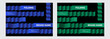 © KKK - Accordion zigzag folding fan gradient poster template pattern background unique design
