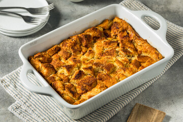 Wall Mural - Homemade Sweet Bread Pudding