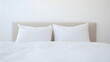 © Serhii - bed with white pillows