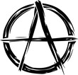 Anarchy symbol sign svg