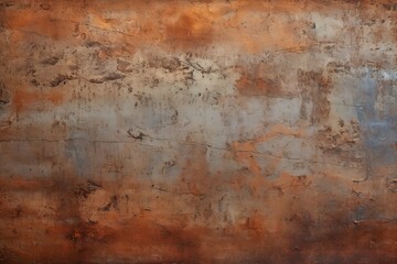 Wall Mural - Grunge metal background texture with scratches and cracks.