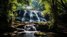 Mae Ya Waterfall Doi Inthanon National Park Chiang Mai Thailand