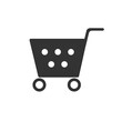 © Albertus - Trolley Icon - Vector, Shopping Sign and Symbol for Design, Presentation, Website or Apps Elements.