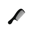 © Vandhira - Barber comb icon isolated on white background