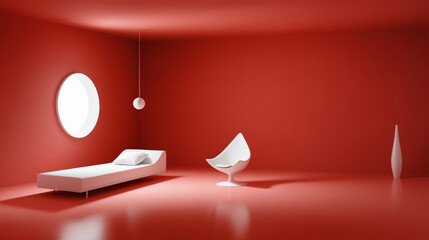 Wall Mural - avant-garde style Minimalist fantastical world