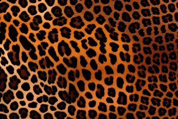 leopard print fur pelt background 