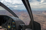 Fototapeta Londyn - the grand canyon in the united states helicopter flight