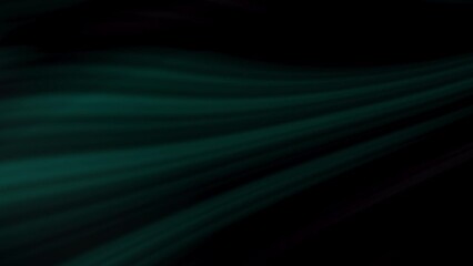 Wall Mural - abstract horizontal glowing cyan wave background animation