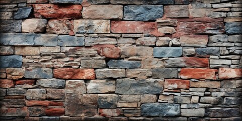 Wall Mural - brick stone wall textute background.