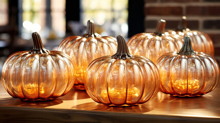 Sticker - halloween pumpkin lantern HD 8K wallpaper Stock Photographic Image 