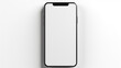 A minimalist smartphone with a blank screen. --ar 16:9 --v 5.2 Job ID: a01dded7-cb8b-4c94-8c75-e36989618565