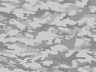 Wall Mural - Seamless camouflage pattern. Military texture. Print on fabric and paper. Vector illustration