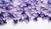 Abstract Purple Flower Background